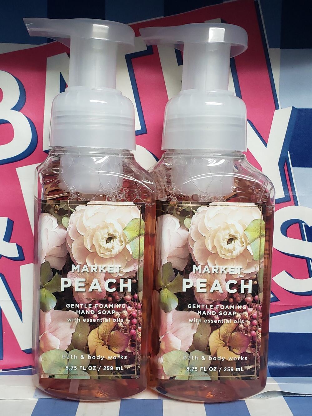 BBW Market Peach Foaming Gentle Foaming Hand Soap